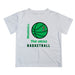 Marshall Thundering Herd MU Vive La Fete Basketball V1 White Short Sleeve Tee Shirt