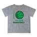 Marshall Thundering Herd MU Vive La Fete Basketball V1 Gray Short Sleeve Tee Shirt