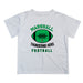 Marshall Thundering Herd MU Vive La Fete Football V2 White Short Sleeve Tee Shirt
