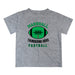 Marshall Thundering Herd MU Vive La Fete Football V2 Gray Short Sleeve Tee Shirt