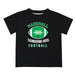 Marshall Thundering Herd MU Vive La Fete Football V2 Black Short Sleeve Tee Shirt