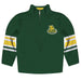 Missouri Southern State University Lions MSSU Vive La Fete Game Day Green Quarter Zip Pullover Stripes on Sleeves - Vive La Fête - Online Apparel Store