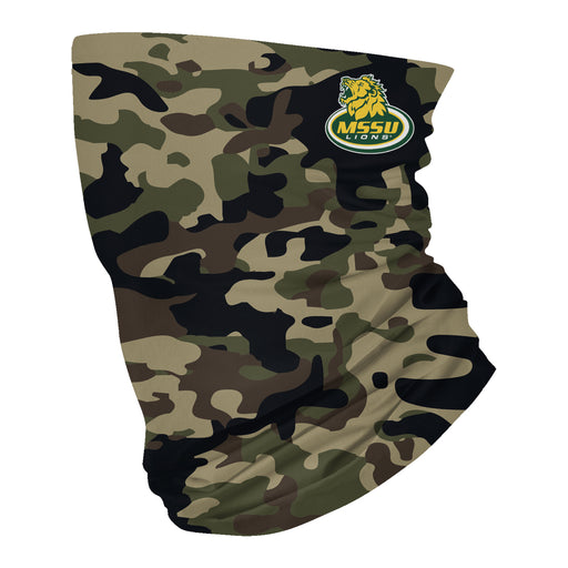 Missouri Southern State University Lions MSSU Camo Collegiate Face Cover Soft Camouflage Four Way Stretch Neck Gaiter - Vive La Fête - Online Apparel Store