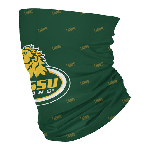 Missouri Southern State University Lions MSSU All Over Logo Collegiate Face Cover Soft 4-Way Stretch Neck Gaiter - Vive La Fête - Online Apparel Store
