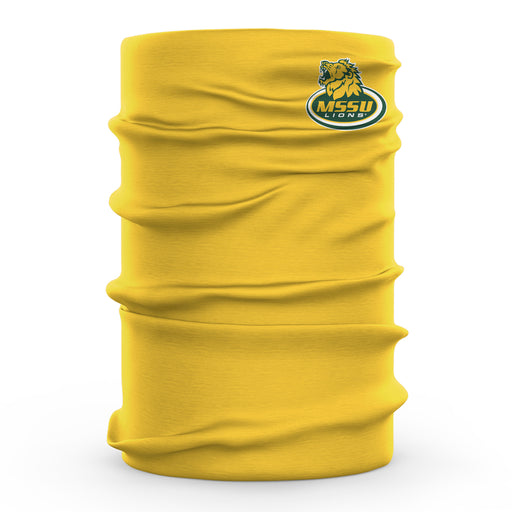 Missouri Southern State University Lions MSSU Gold Collegiate Logo Face Cover Soft  Four Way Stretch Neck Gaiter - Vive La Fête - Online Apparel Store