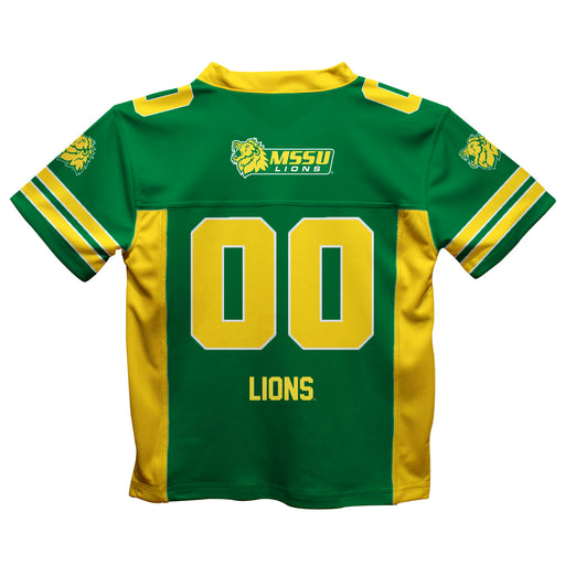 Missouri Southern State University Lions MSSU Vive La Fete Game Day Green Boys Fashion Football T-Shirt - Vive La Fête - Online Apparel Store
