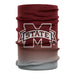 Mississippi State Bulldogs Neck Gaiter Degrade Maroon and Gray - Vive La Fête - Online Apparel Store