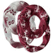 Mississippi State Bulldogs Vive La Fete All Over Logo Collegiate Women Set of 2 Light Weight Ultra Soft Infinity Scarfs