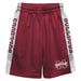 Mississippi State Bulldogs Vive La Fete Game Day Maroon Stripes Boys Solid Gray Athletic Mesh Short