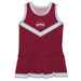 Mississippi State Bulldogs Vive La Fete Game Day Maroon Sleeveless Cheerleader Dress