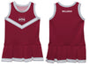 Mississippi State Bulldogs Vive La Fete Game Day Maroon Sleeveless Cheerleader Dress - Vive La Fête - Online Apparel Store
