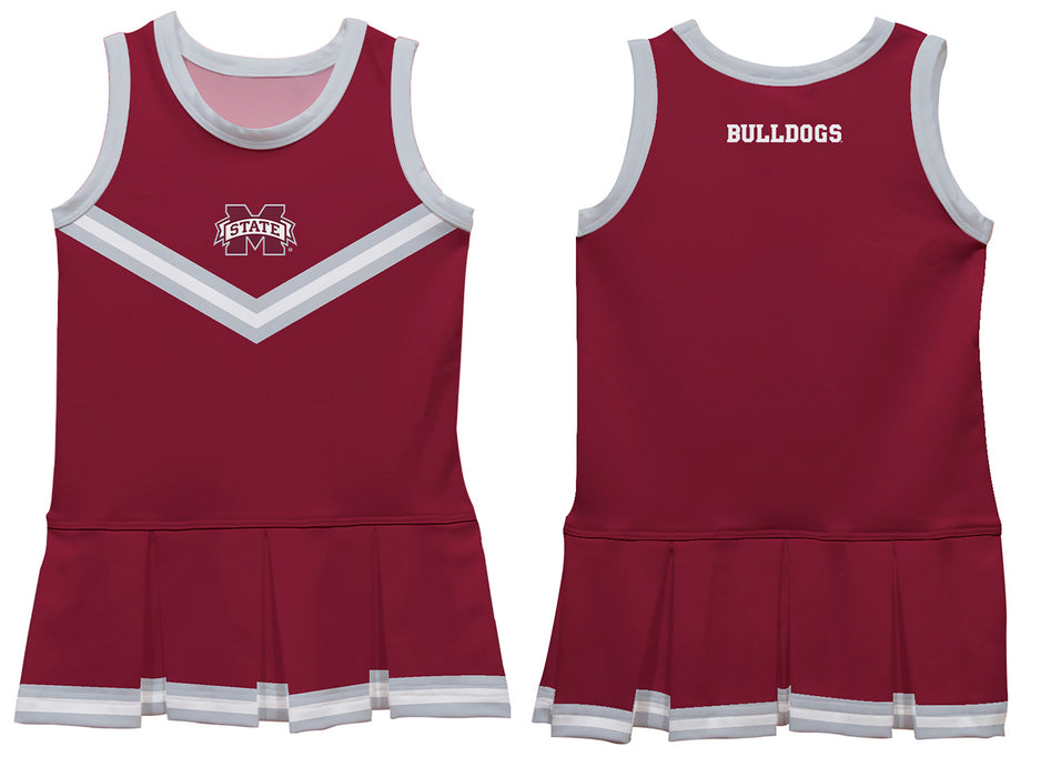 Mississippi State Bulldogs Vive La Fete Game Day Maroon Sleeveless Cheerleader Dress - Vive La Fête - Online Apparel Store