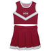 Mississippi State Bulldogs Vive La Fete Game Day Maroon Sleeveless Chearleader Set