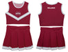 Mississippi State Bulldogs Vive La Fete Game Day Maroon Sleeveless Chearleader Set - Vive La Fête - Online Apparel Store