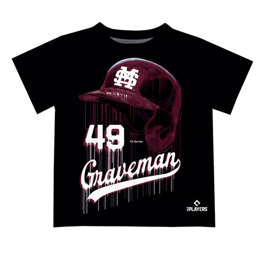 MLB Players Association Kendall Graveman MSU Bulldogs MLBPA Officially Licensed by Vive La Fete Dripping T-Shirt