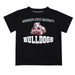 Mississippi State Bulldogs Vive La Fete Boys Game Day V3 Black Short Sleeve Tee Shirt