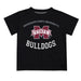 Mississippi State Bulldogs Vive La Fete Boys Game Day V1 Black Short Sleeve Tee Shirt