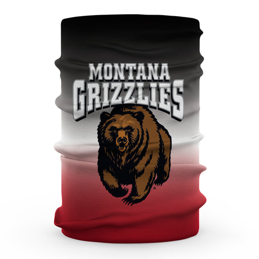 University of Montana Grizzlies Vive La Fete Degrade Logo Game Day Collegiate Face Cover Soft 4-Way Stretch Neck Gaiter - Vive La Fête - Online Apparel Store