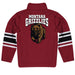 Motana Grizzlies UMT Vive La Fete Game Day Maroon Quarter Zip Pullover Stripes on Sleeves - Vive La Fête - Online Apparel Store
