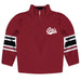 Motana Grizzlies UMT Vive La Fete Game Day Maroon Quarter Zip Pullover Stripes on Sleeves - Vive La Fête - Online Apparel Store