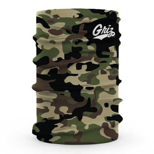University of Montana Grizzlies Vive La Fete Camo Collegiate Face Cover Soft Camouflage Four Way Stretch Neck Gaiter - Vive La Fête - Online Apparel Store