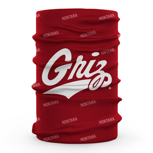 Motana Grizzlies UMT Vive La Fete All Over Logo Game Day  Collegiate Face Cover Soft 4-Way Stretch Neck Gaiter - Vive La Fête - Online Apparel Store