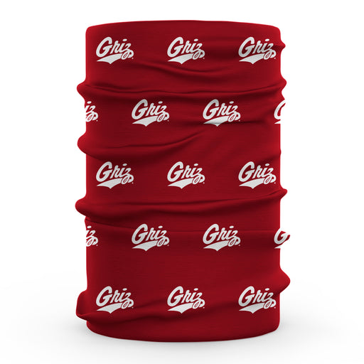 Motana Grizzlies UMT Vive La Fete All Over Logo Game Day Collegiate Face Cover Soft 4-Way Stretch Two Ply Neck Gaiter - Vive La Fête - Online Apparel Store