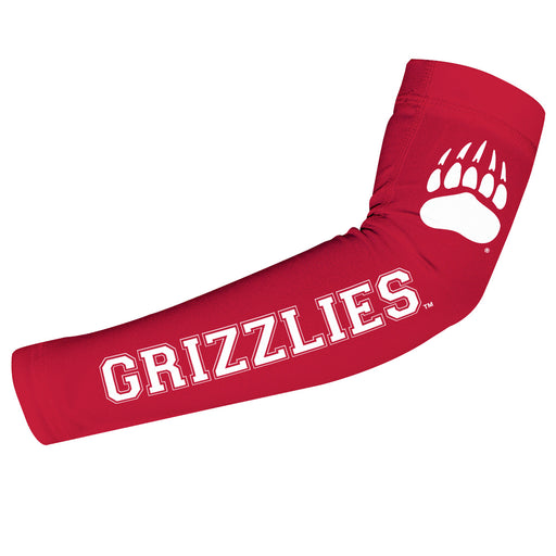 Montana Grizzlies UMT Vive La Fete Toddler Youth Women Game Day Solid Arm Sleeve Pair Primary Logo and Mascot