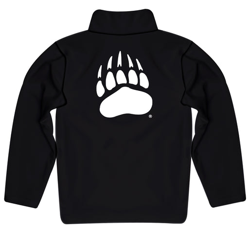 Montana Grizzlies UMT Vive La Fete Game Day Solid Black Quarter Zip Pullover Sleeves - Vive La Fête - Online Apparel Store