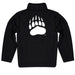 Montana Grizzlies UMT Vive La Fete Game Day Solid Black Quarter Zip Pullover Sleeves - Vive La Fête - Online Apparel Store