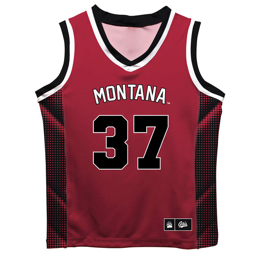University of Montana Grizzlies Vive La Fete Game Day Maroon Boys Fashion Basketball Top