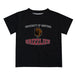 Montana Grizzlies UMT Vive La Fete Boys Game Day V3 Black Short Sleeve Tee Shirt