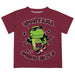 University of Montana Grizzlies Vive La Fete Dino-Mite Boys Game Day Maroon Short Sleeve Tee