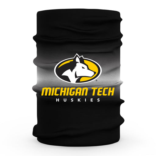 Michigan Tech Huskies MTU Vive La Fete Degrade Logo Game Day Collegiate Face Cover Soft 4-Way Stretch Neck Gaiter - Vive La Fête - Online Apparel Store