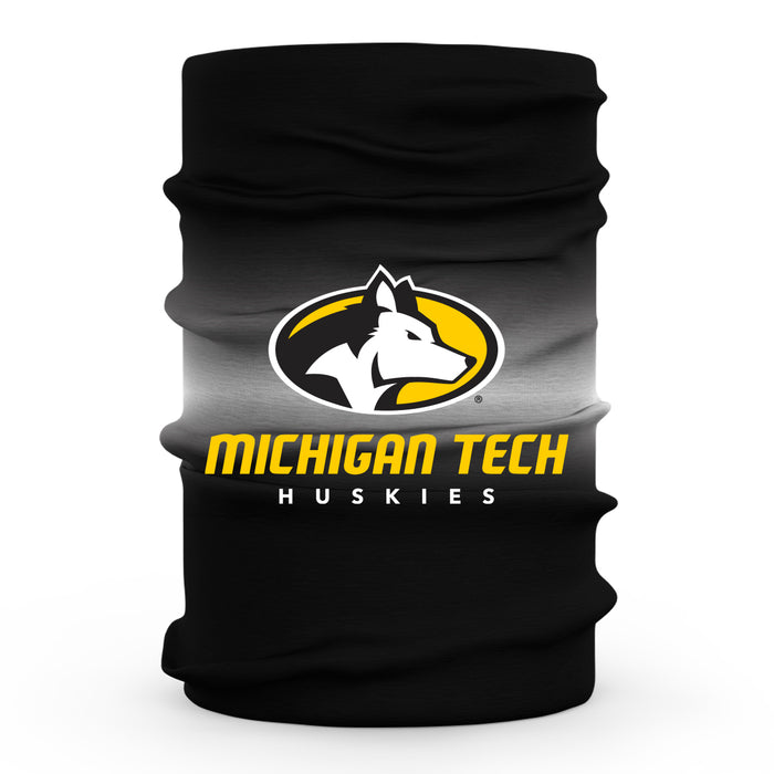 Michigan Tech Huskies MTU Vive La Fete Degrade Logo Game Day Collegiate Face Cover Soft 4-Way Stretch Neck Gaiter - Vive La Fête - Online Apparel Store