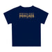 Montana State Bobcats MSU Original Dripping Football Blue T-Shirt by Vive La Fete - Vive La Fête - Online Apparel Store