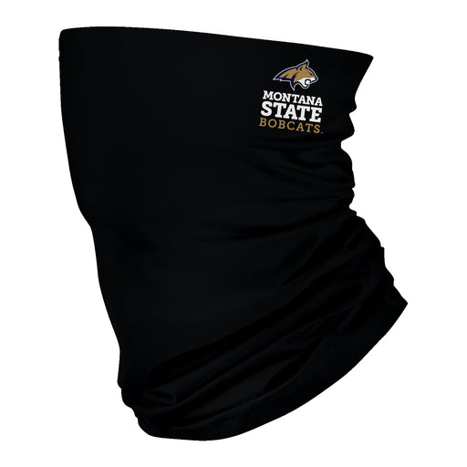 Montana State Bobcats Neck Gaiter Solid Black MSU - Vive La Fête - Online Apparel Store