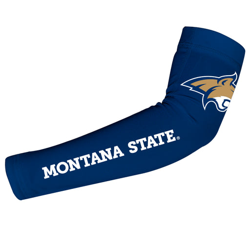 Montana State Bobcats Vive La Fete Toddler Youth Women Game Day Solid Arm Sleeve Pair Primary Logo and Mascot