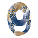 Montana State Bobcats Vive La Fete All Over Logo Game Day Collegiate Women Ultra Soft Knit Infinity Scarf