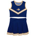 Montana State Bobcats Vive La Fete Game Day Blue Sleeveless Cheerleader Set