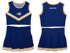 Montana State Bobcats Vive La Fete Game Day Blue Sleeveless Cheerleader Set - Vive La Fête - Online Apparel Store