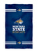 Montana State Bobcats Vive La Fete Game Day Absorbent Premium Blue Beach Bath Towel 31 x 51 Logo and Stripes