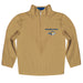 Montana State Bobcats Vive La Fete Game Day Solid Gold Quarter Zip Pullover Sleeves