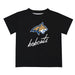 Montana State Bobcats Vive La Fete Script V1 Black Short Sleeve Tee Shirt