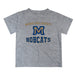 Montana State Bobcats Vive La Fete Boys Game Day V3 Heather Gray Short Sleeve Tee Shirt