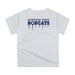 Montana State Bobcats Original Dripping Basketball White T-Shirt by Vive La Fete - Vive La Fête - Online Apparel Store