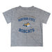 Montana State Bobcats Vive La Fete Boys Game Day V1 Heather Gray Short Sleeve Tee Shirt