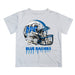 MTSU Blue Raiders Original Dripping Football Helmet White T-Shirt by Vive La Fete