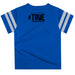 Middle Tennessee Stripe Blue Boys Tee Shirt Short Sleeve - Vive La Fête - Online Apparel Store