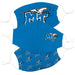 MTSU Blue Raiders 3 Ply Vive La Fete Face Mask 3 Pack Game Day Collegiate Unisex Face Covers Reusable Washable - Vive La Fête - Online Apparel Store